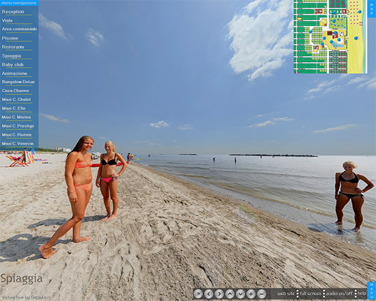 VirtualTour Holiday Park Spiaggia e Mare